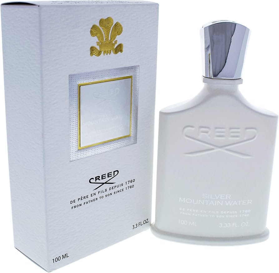 Creed Silver Mountain Water Empty Bottle