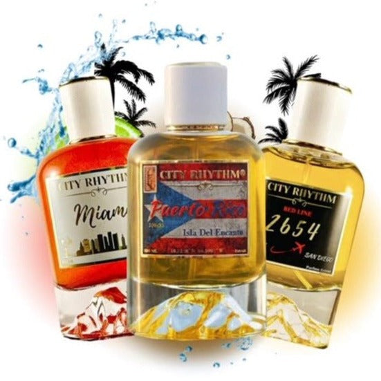 City Rhythm Summer Fragrance Sample Pack